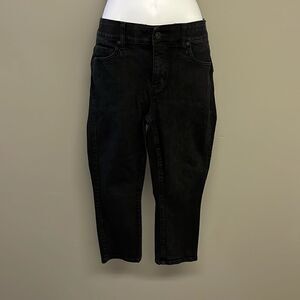 Torrid Black “Feel the Fit” Crop Bombshell Skinny Jeans- Size 10